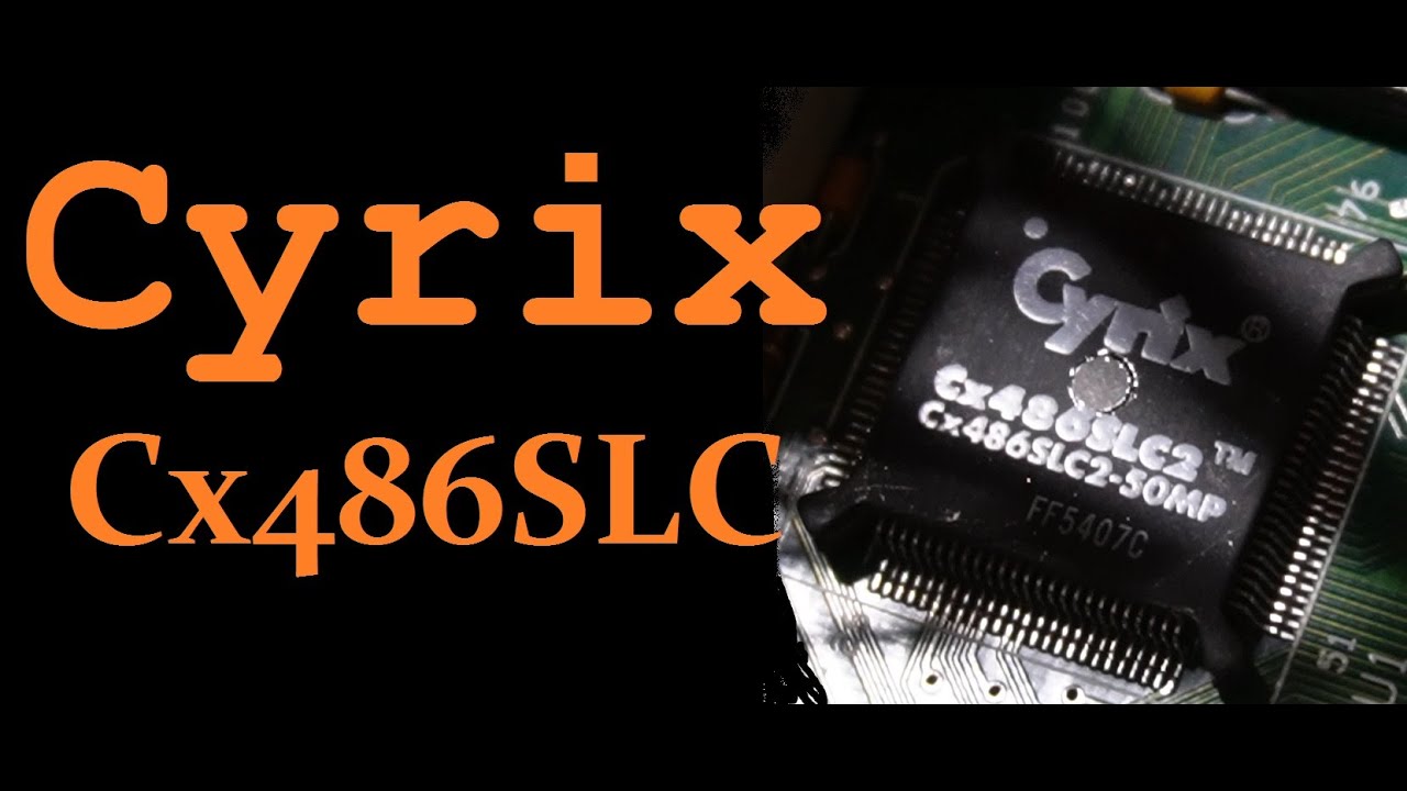 РетроПеКарь #31 : Cyrix Cx486SLC2-50 в разгоне против 386SX-40 с кешем на борту + Win98! + Quake!