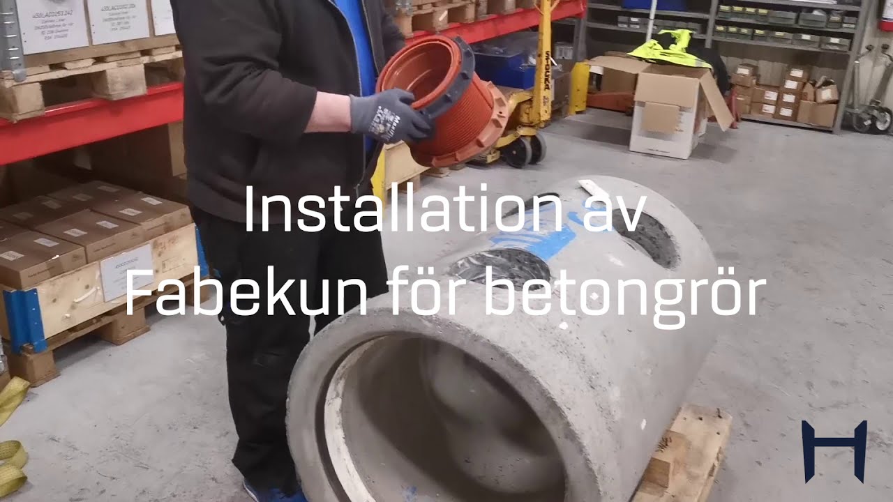 Kojapo - Funke servisanslutning Fabekun för anborrning mot betong