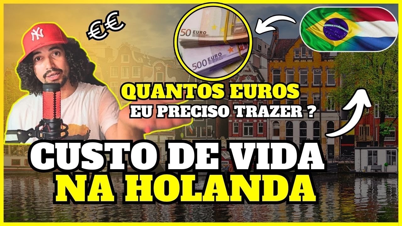 QUANTO CUSTA ALUGUEL, ALIMENTAÇÃO, TRANSPORTE NA HOLANDA ?