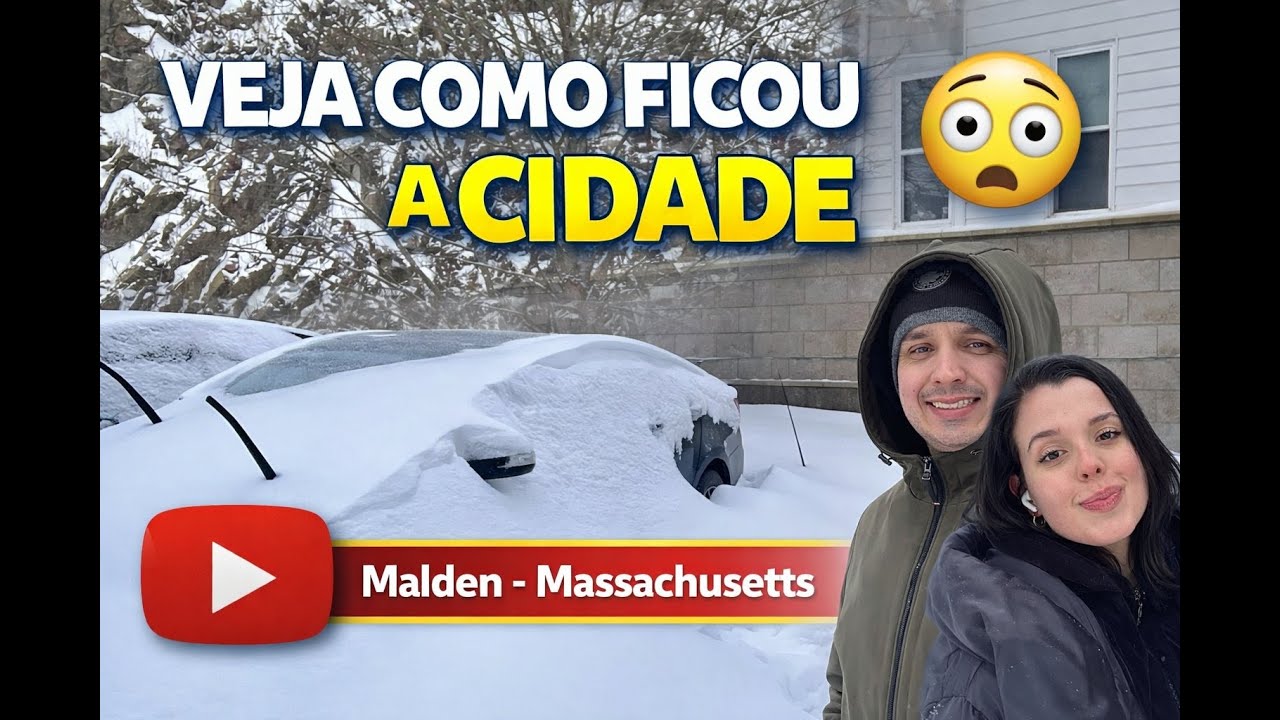 VEJA COMO FICOU A CIDADE APOS A WINTER STORM