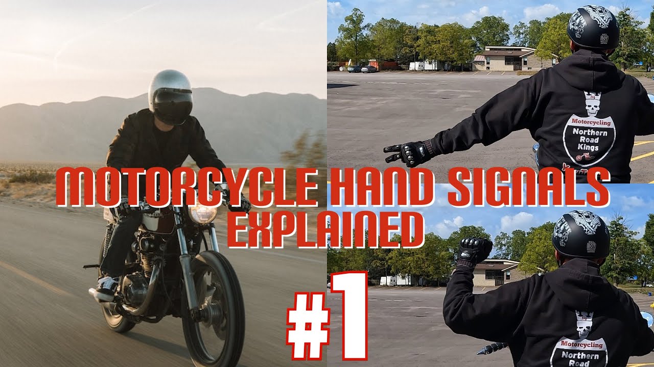 Motorcycle Hand Signals Explained