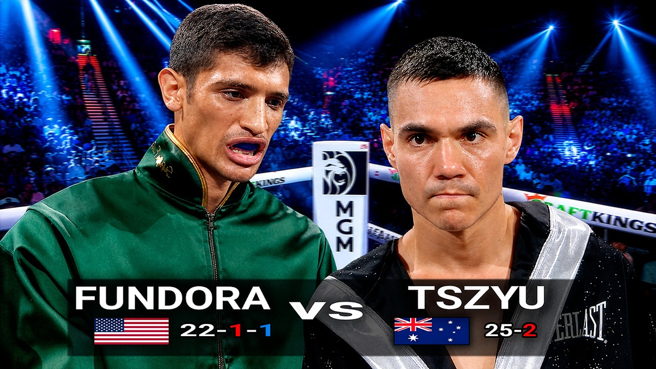 Тим Цзю (Австралия) vs Себастьян Фундора (США) 2 | Лучшие моменты боксёрского боя HD