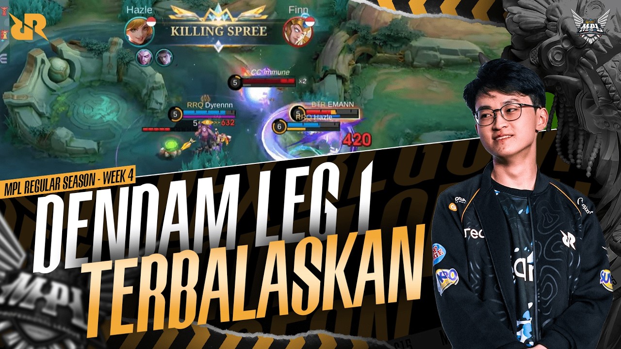 UJIN WIBU MALAH DIKASIH LUKAS | RRQ HOSHI MPL S15 HIGHLIGHT