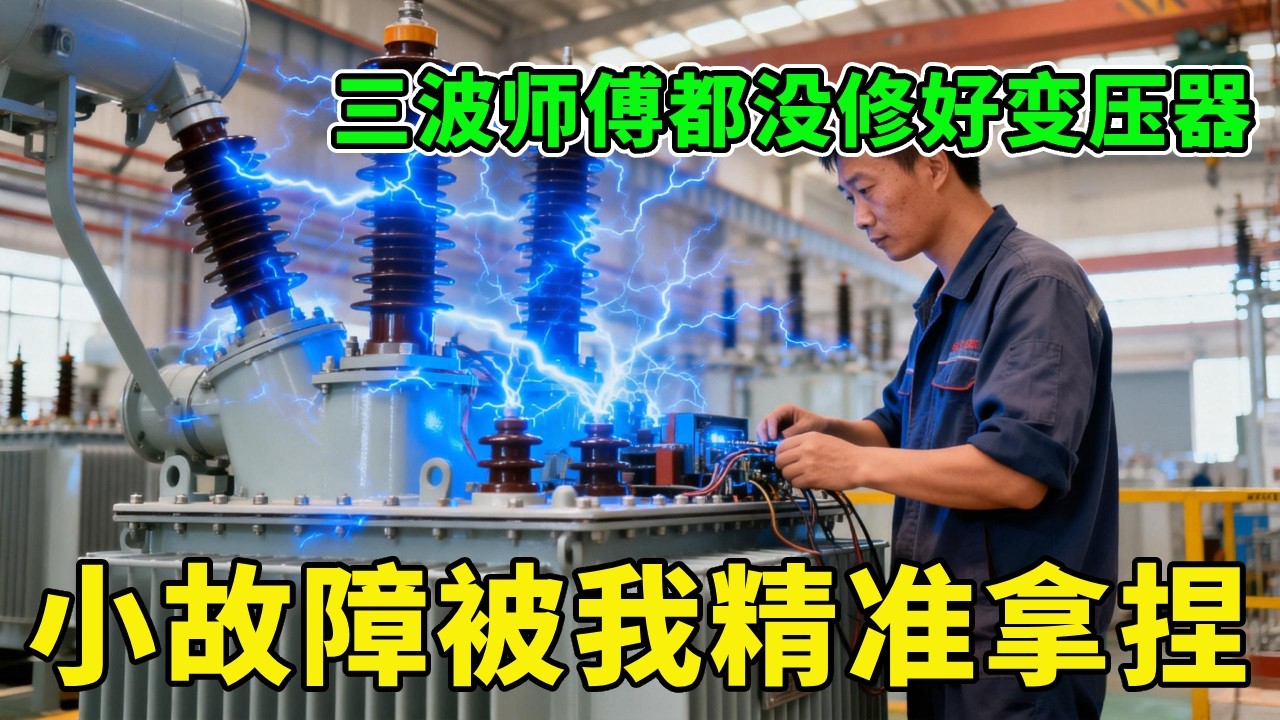 工厂换设备全瘫痪，来了三波师傅都没解决？小小故障被我精准拿捏【城阳电工电路】