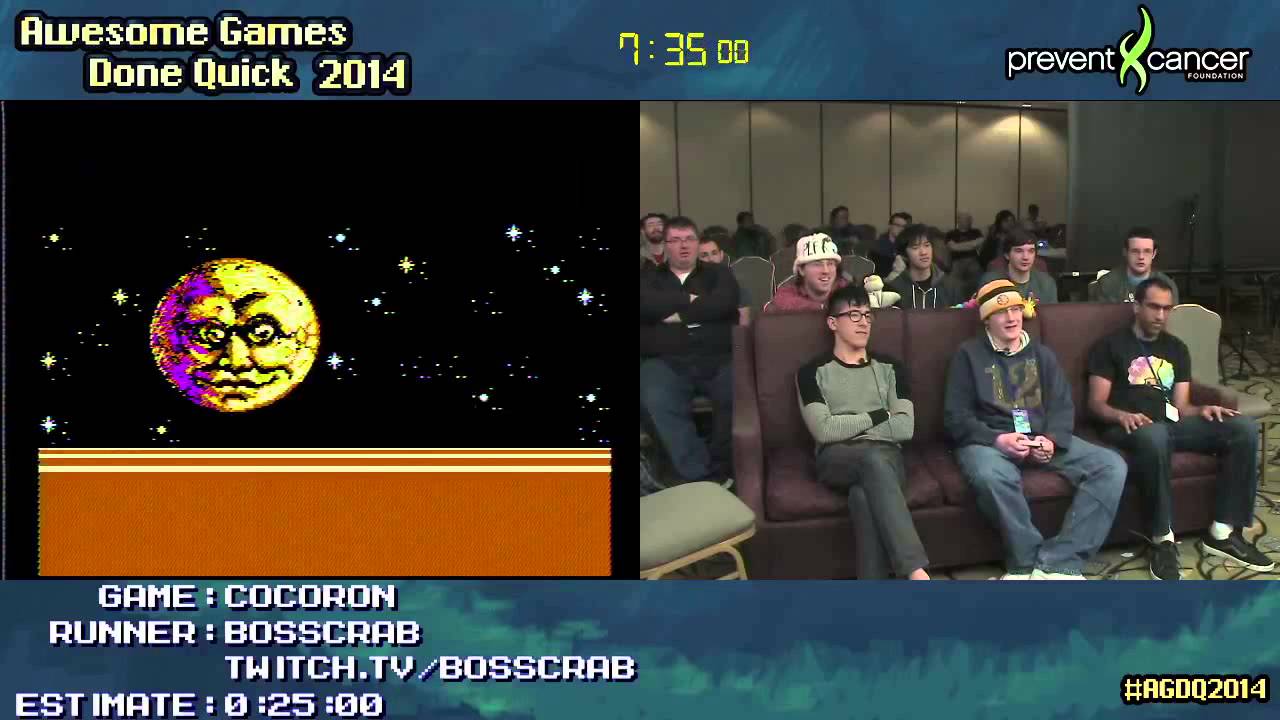 Cocoron [NES] :: SPEED RUN by Bosscrab (0:17:06) #AGDQ 2014 