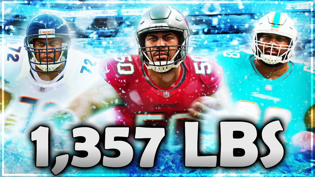 I CREATED THE HEAVIEST BACKFIELD (1,357 LBS) in Madden 22 Ultimate Team 