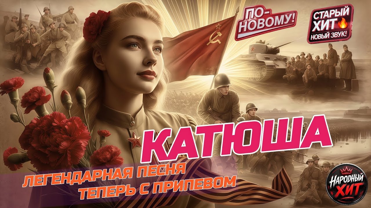 Катюша | Katyusha 🍎🌿🎖️ | КАВЕР | Танцевальный Шансон | Новая Версия Теперь С Припевом