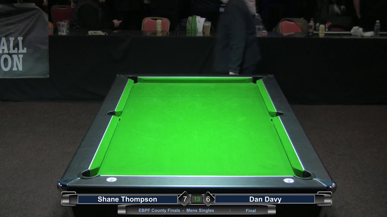 2023 EBPF County Finals - Mens Singles - Final - Shane Thompson v Dan Davy
