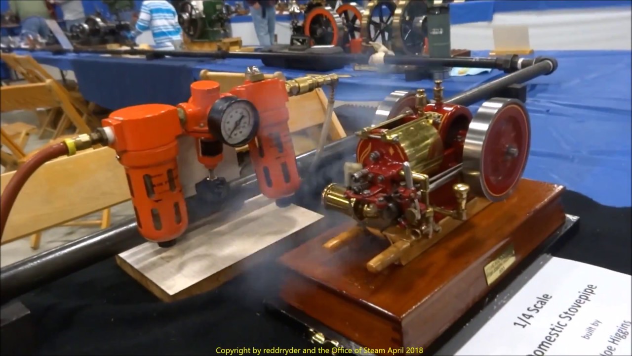 NAMES Show 2018  North American Model Engineering Society Scale Model Steam, Gas, Hot Air Engines 1