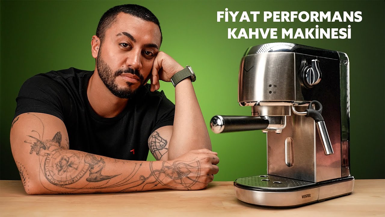 EN UYGUN FİYATLI YARI OTOMATİK KAHVE MAKİNESİNİ ALDIM !!