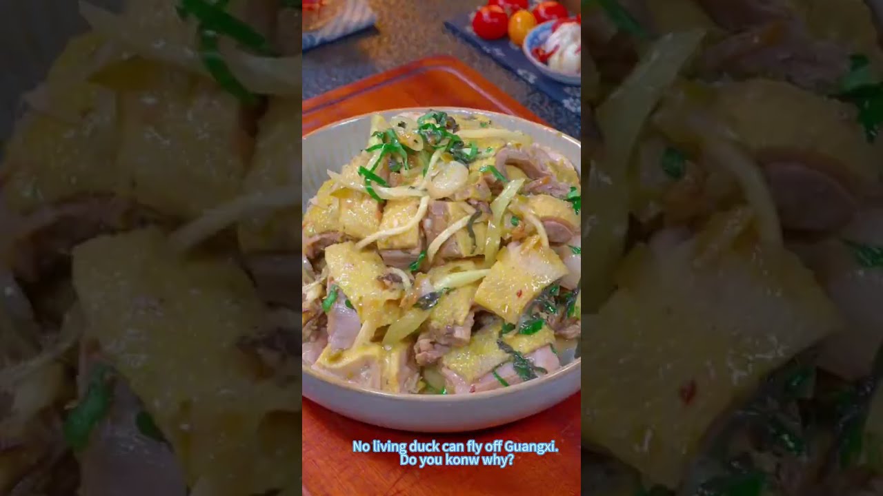 Cold Braised Lemon Duck Salad