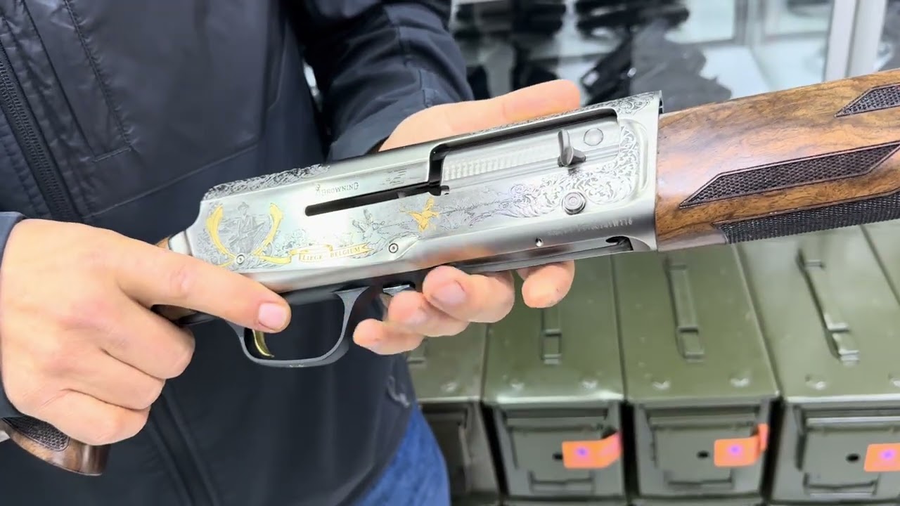 BROWNING A5 LIMITED EDITION GR4 135.YIL YARI OTOMATİK AV TÜFEĞİ
