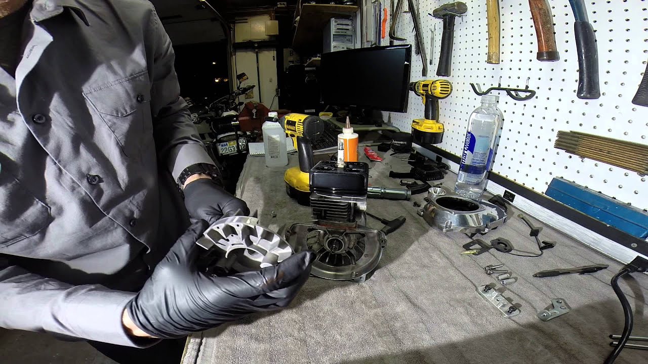 GoPed, HOW TO: GP460 Fly Wheel Install