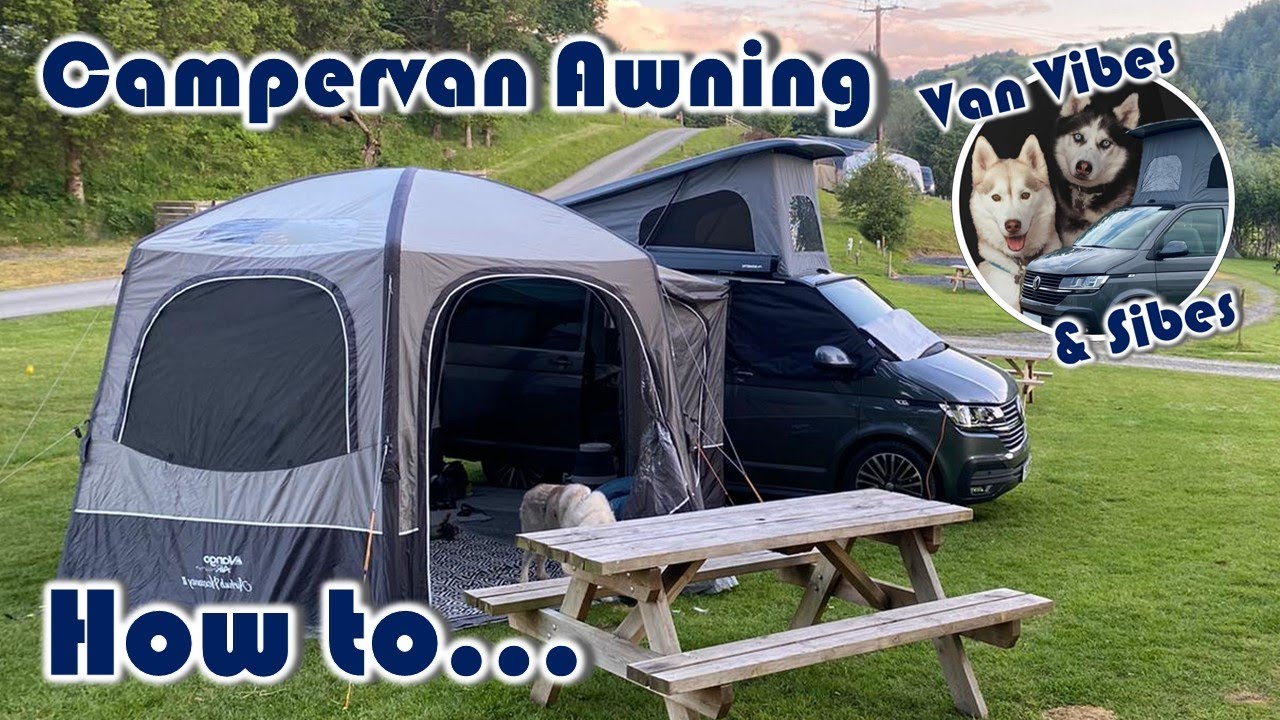 Driveaway Campervan Awning - Vango AirHub Hexaway II