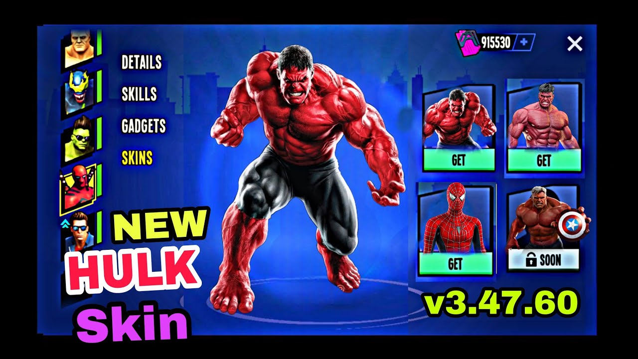NEW HULK SKIN Unlocked in spider Fighter 3 new update 3.47.60 👊🔥💥