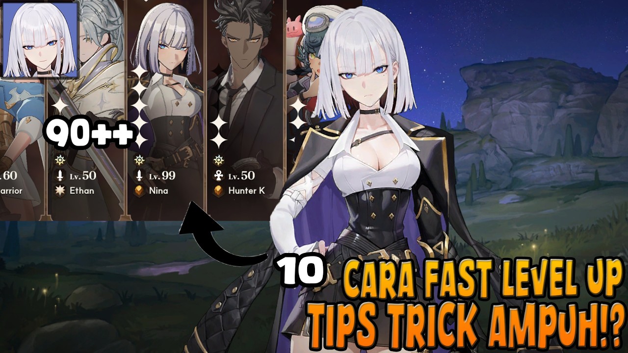 Cara naekin Level cepat & hal SUPER Penting di Game Star Sailors