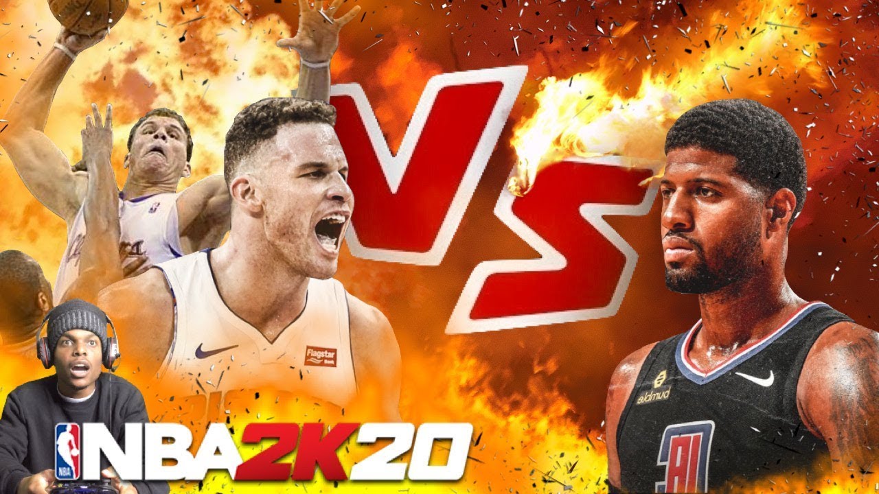 NBA 2K20 PAUL GEORGE VS BLAKE GRIFFIN!! CLIPPER SHOWDOWN
