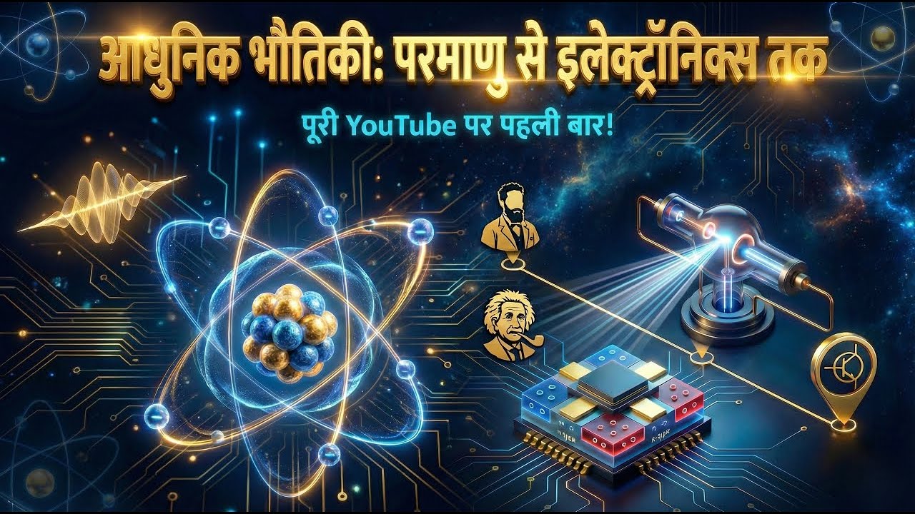 Modern Physics: Atom to Electronics Complete Chapter | One Shot Revision #science #exam #trending