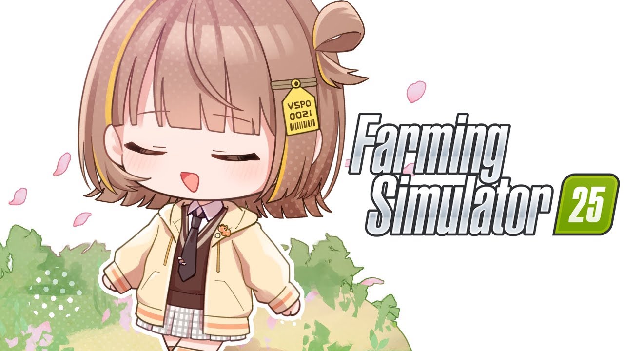 【farming simulator 25】ソロ農【 ぶいすぽっ！ / 千燈ゆうひ 】