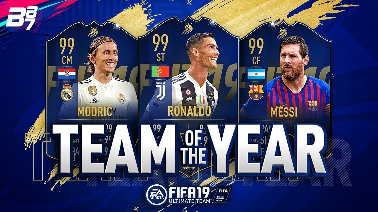 FIFA 19 TEAM OF THE YEAR | TOTY PREDICTION!