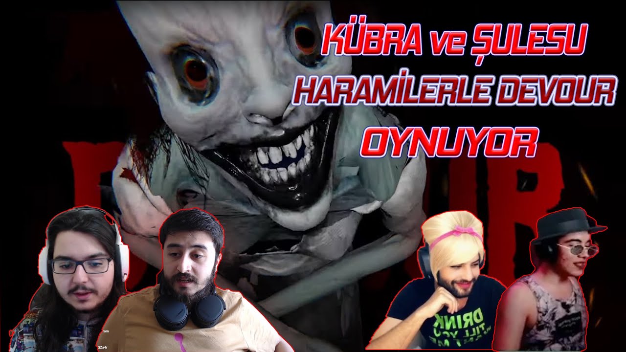 KÜBRA ve ŞULESU | HARAMİLERLE DEVOUR OYNUYOR! YOK BÖYLE BİR YAYIN!