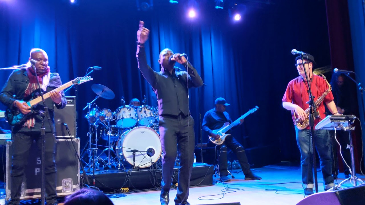 Bitty McLean with Sly and Robbie. Portland,Oregon, 2019.