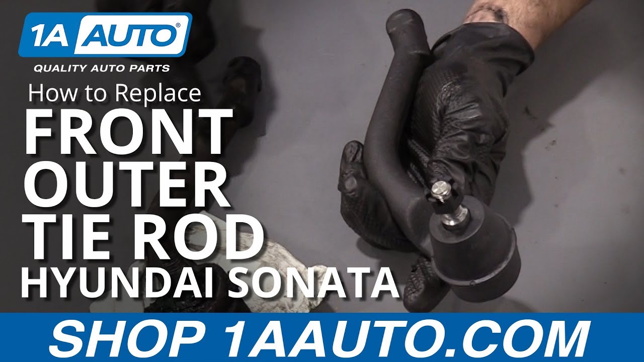 How to Replace Front Outer Tie Rod 11-14 Hyundai Sonata