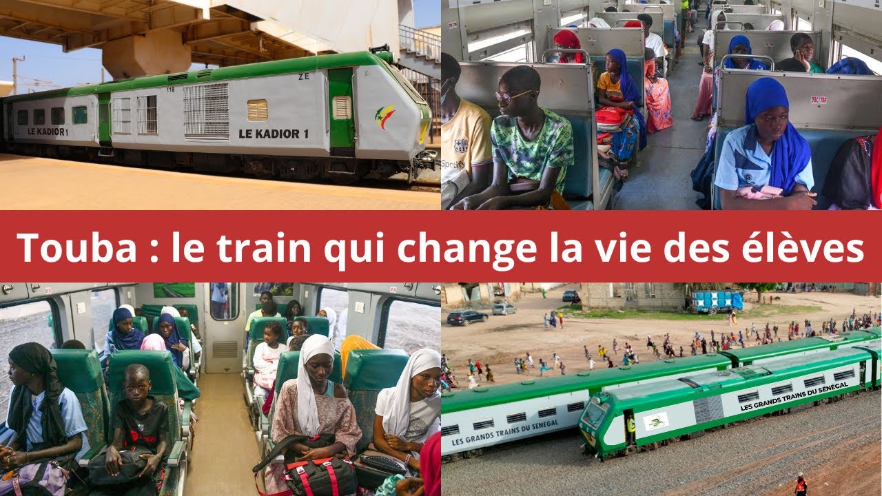 Fini les bus bondés à Touba grâce au train !
