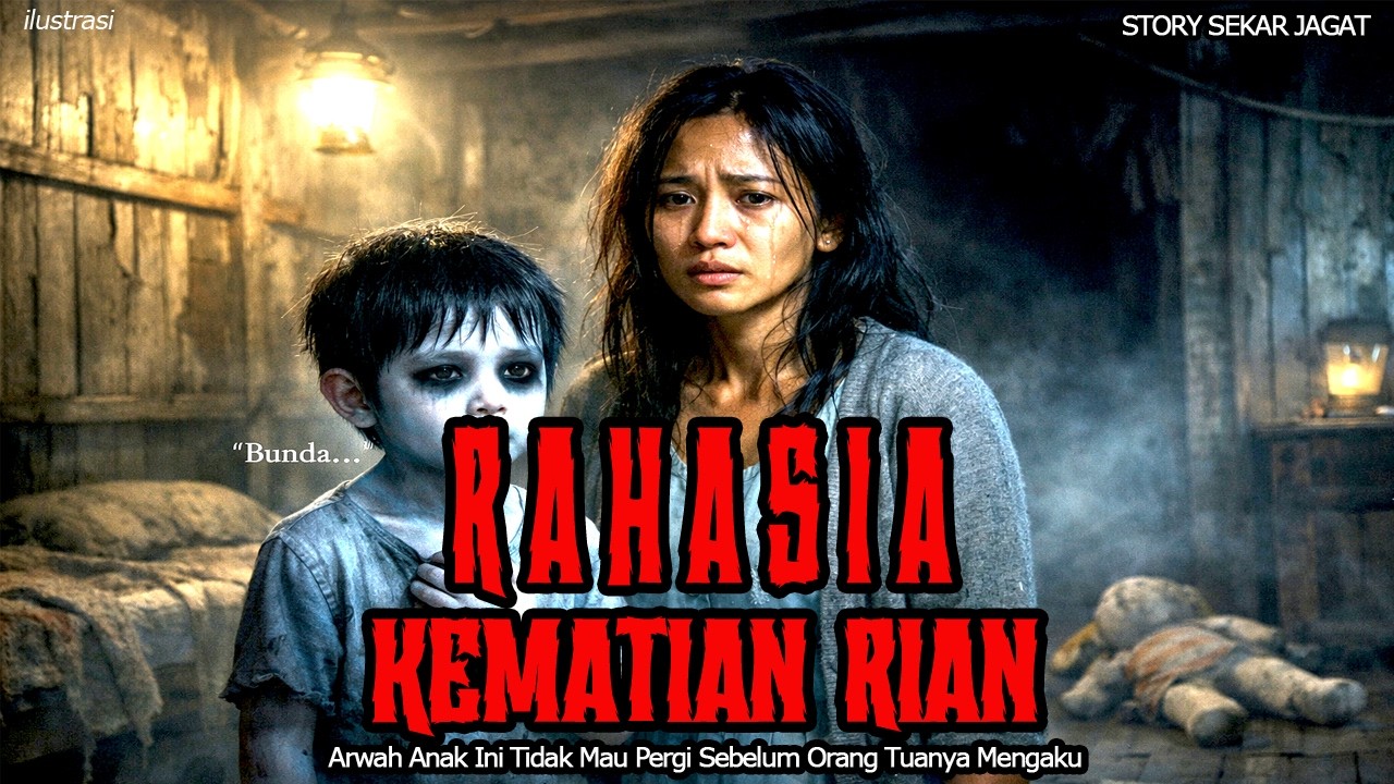 ARWAH ANAK YANG TIDAK MAU PERGI SEBELUM ORANG TUANYA MENGAKU - CERITA HOROR KISAH MISTERI
