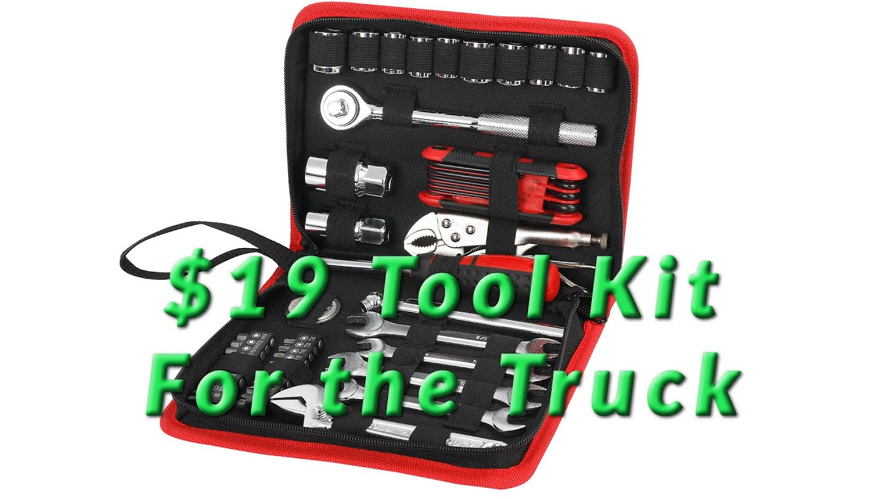 I bought a $19 tool kit for my truck.  The What and the Why.