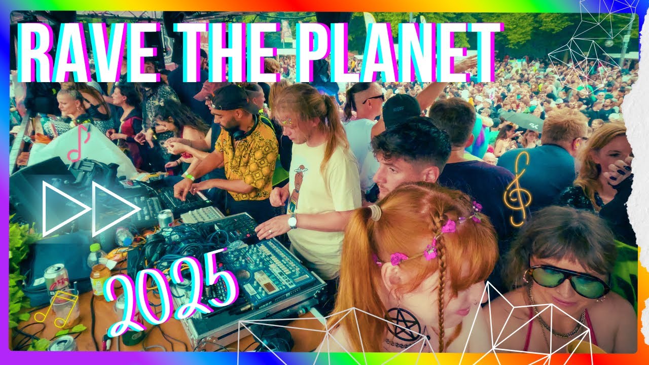 Berlin’s RAW Techno Street Parade! – Rave The Planet 2025