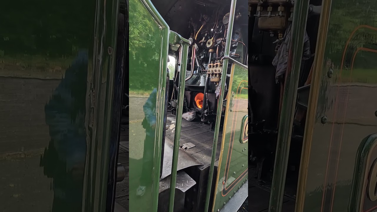 Steam Locomotive 6990 Fire box #railwaycontent #steamengine #train #steamlocomotive #railway