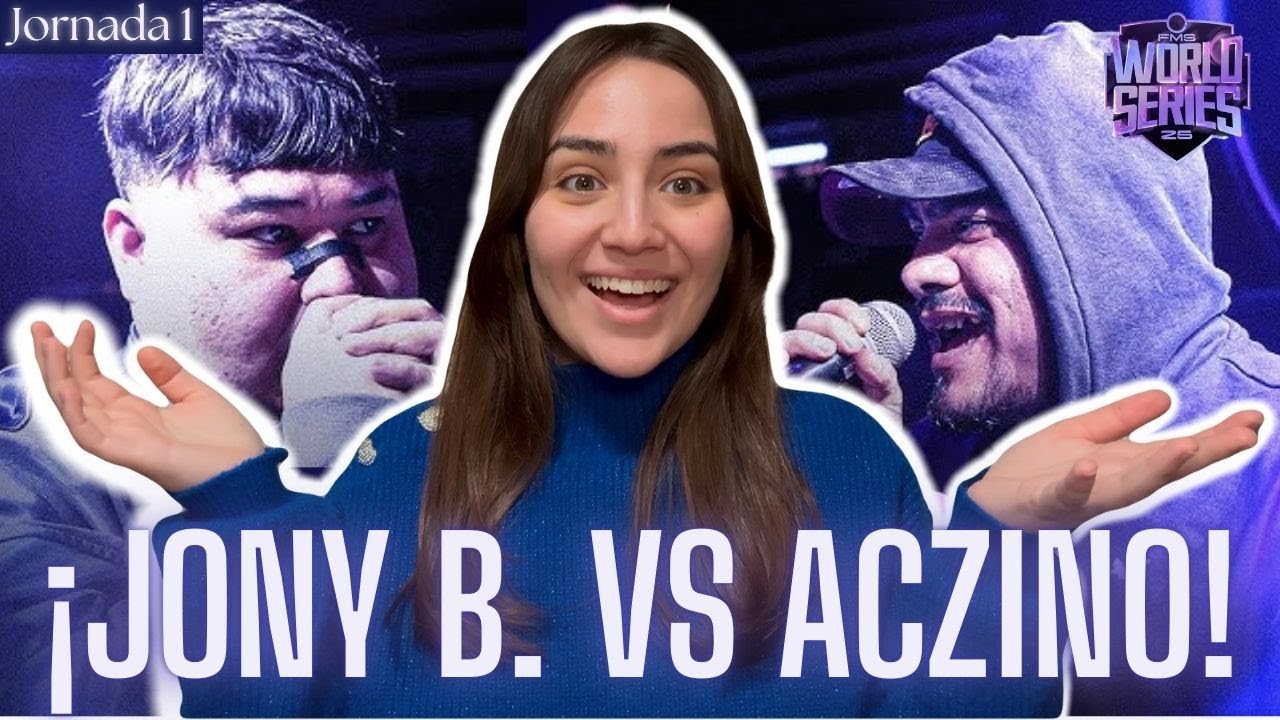 Reaccionando a `ACZINO vs JONY BELTRÁN I FMS WORLD SERIES 2025 I Jornada 1 I ESPAÑA´!!! #fmsnetwork