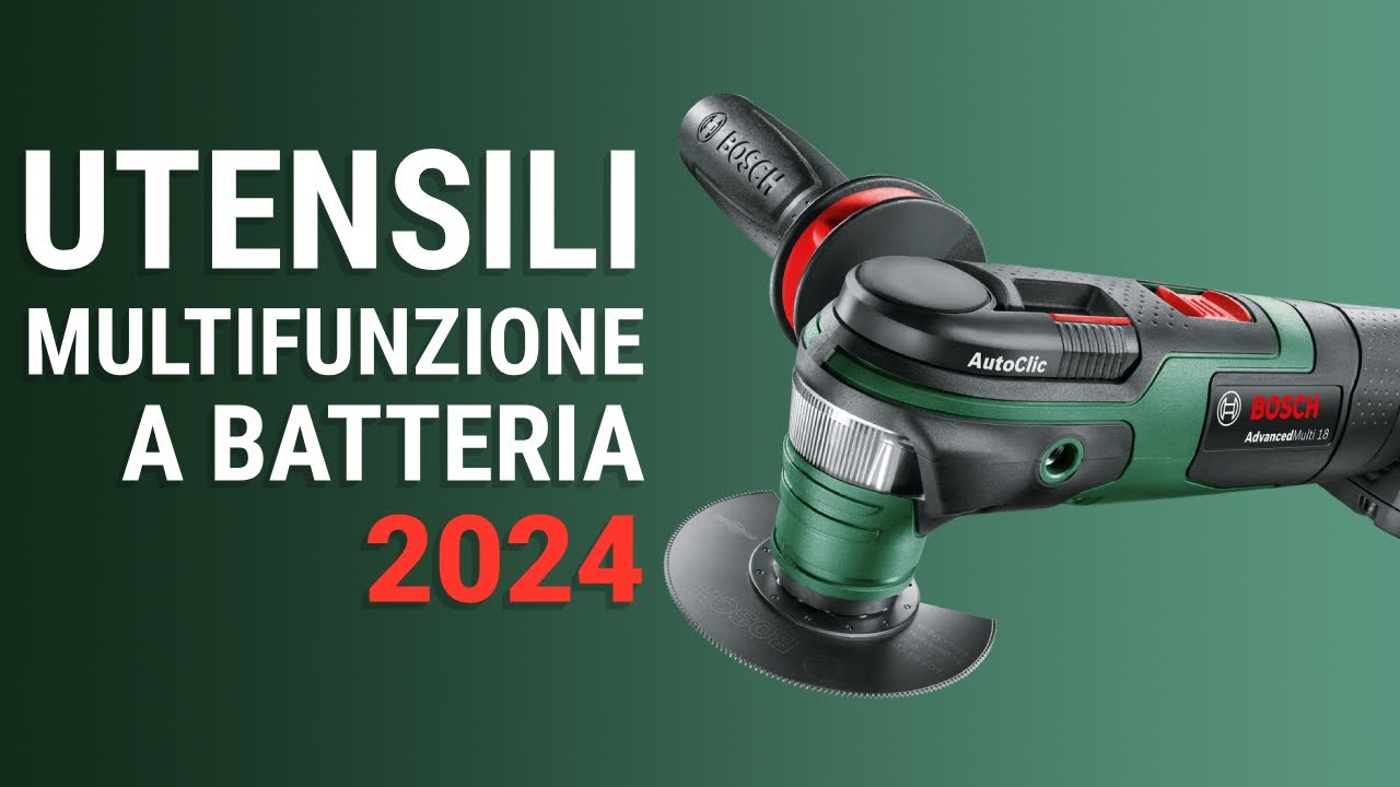 Top 6 Utensili Multifunzione a Batteria 2024 – Le Migliori Strumenti Oscillanti per Ogni Necessità
