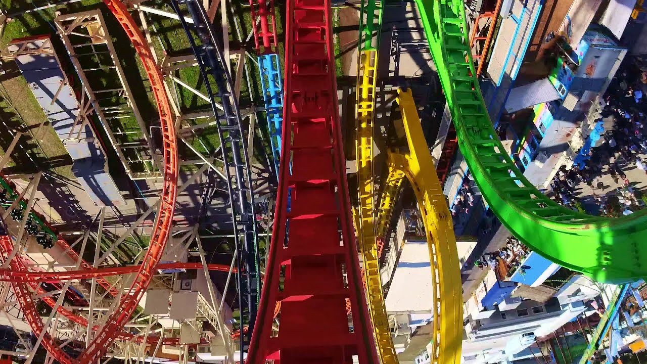 Olympia Looping (Coaster) - Barth - Onride (POV) - 4K - Münchner Oktoberfest 2025 (Wiesn)