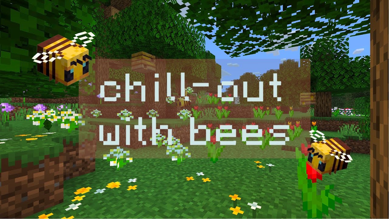 take a break busy bees... | 2 hours of Minecraft music | ASMR, study, sleep