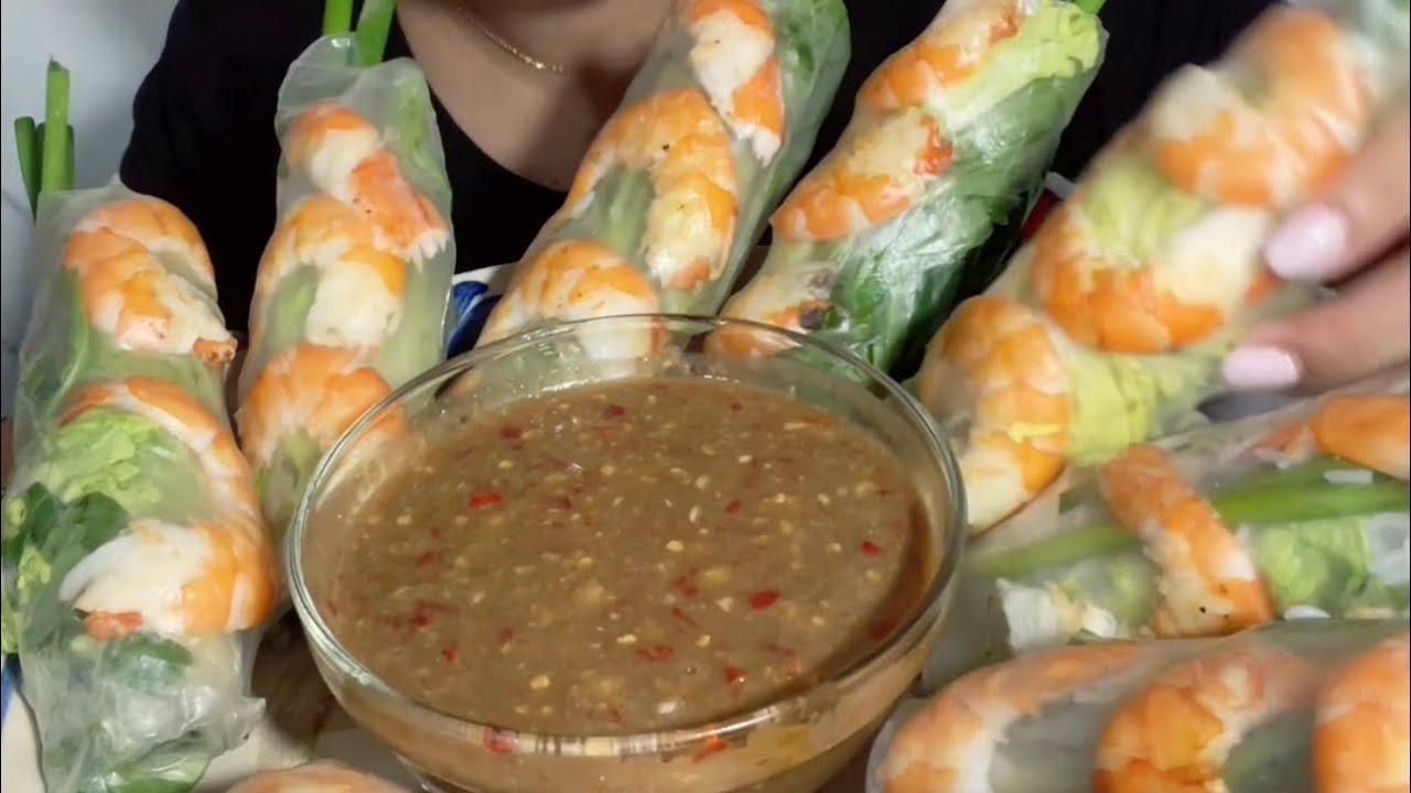 Gỏi cuốn tôm bự chà bá