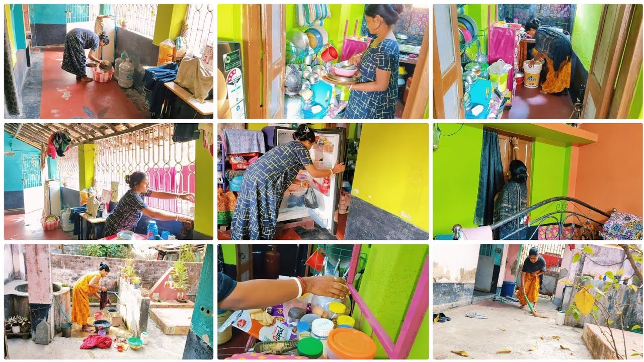সকাল বেলা এনার্জির সাথে সংসারের গুছিয়ে করা একটা আর্ট / my 7am to 11am energetic morning routine 