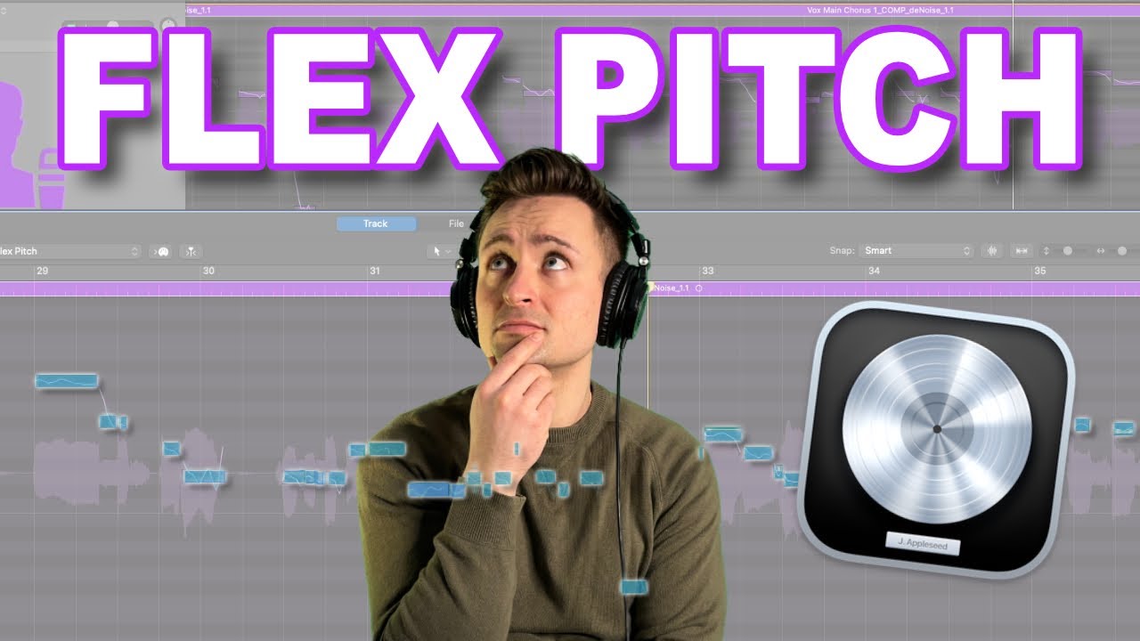 Detailed Walkthrough on How to Tune Vocals in Logic Pro X: Flex Pitch