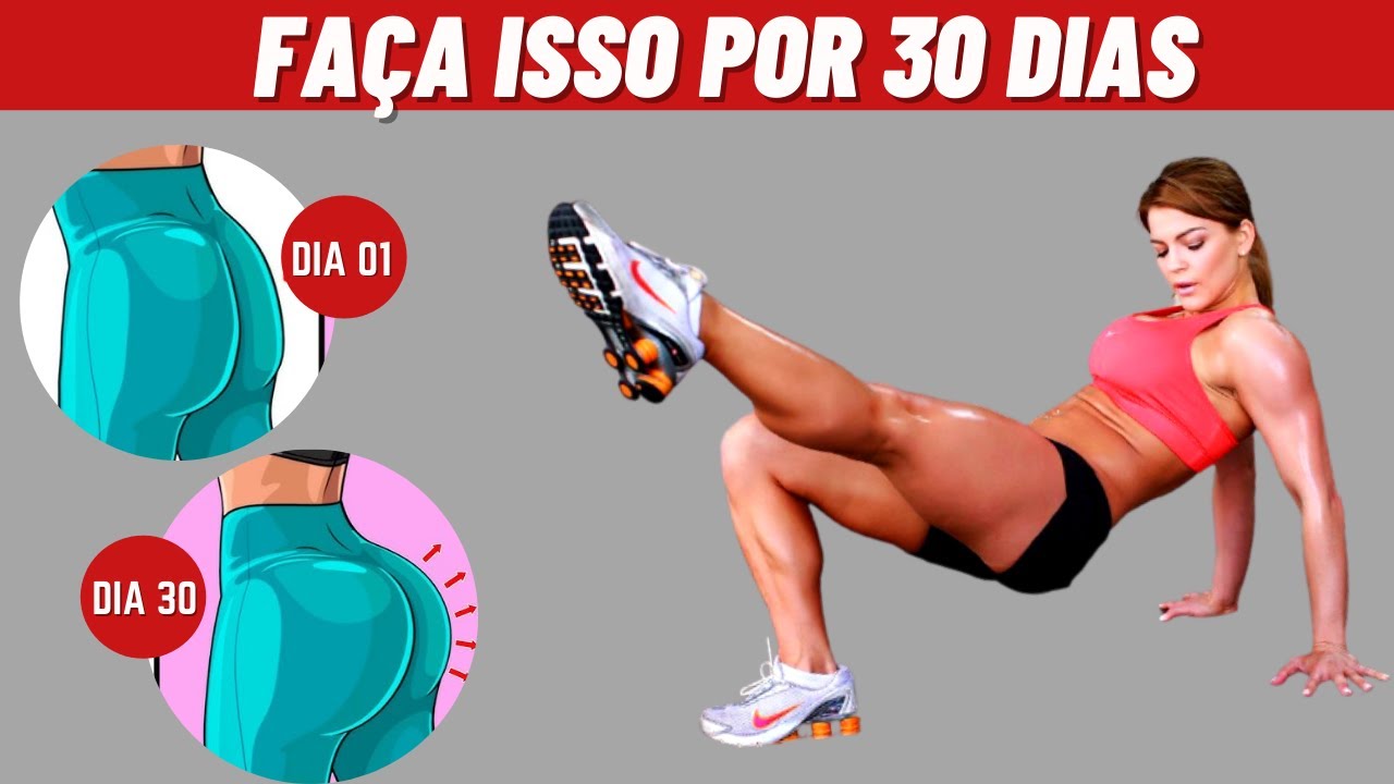 5 exerc&iacute;cios simples, e r&aacute;pidos para BUMBUM NA NUCA EM 30 dias!