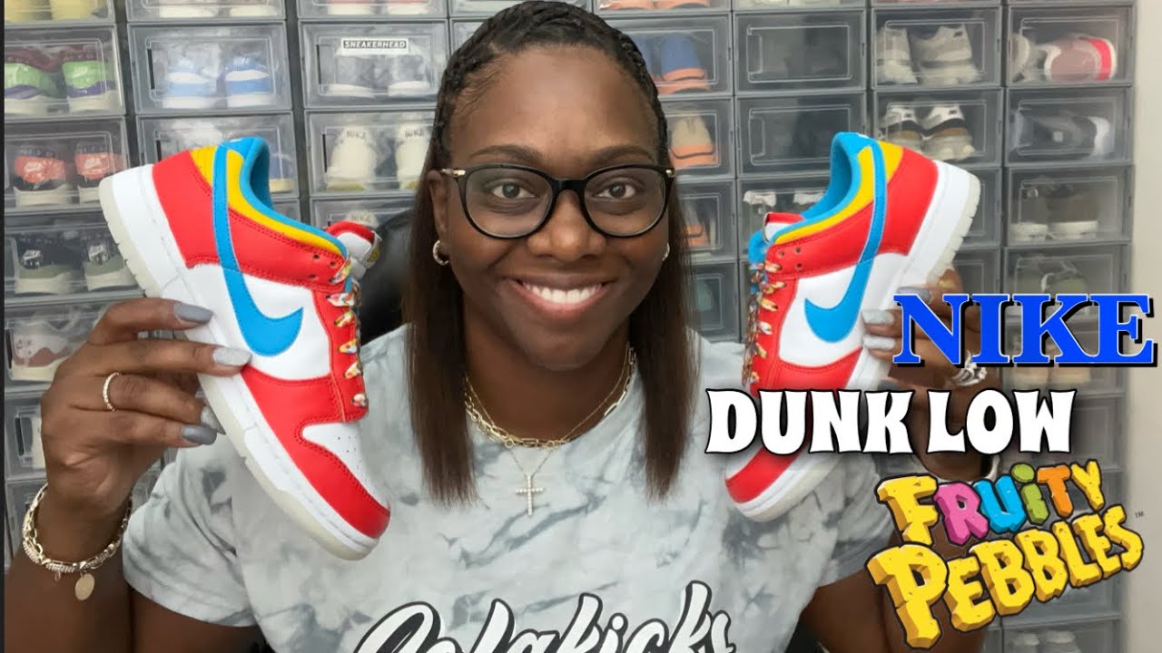 Nike Dunk Low QS LeBron James Fruity Pebbles |REVIEW + ON FEET|