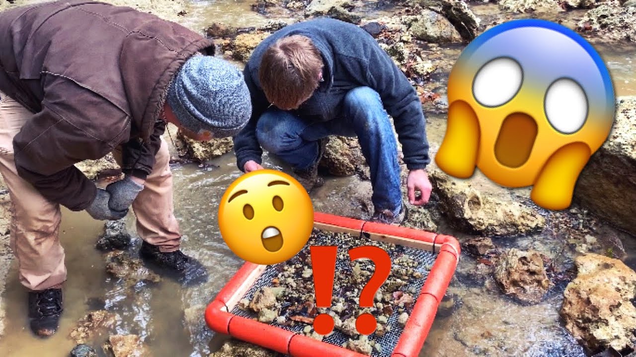We found CRYSTALS while fossil hunting in Alabama!