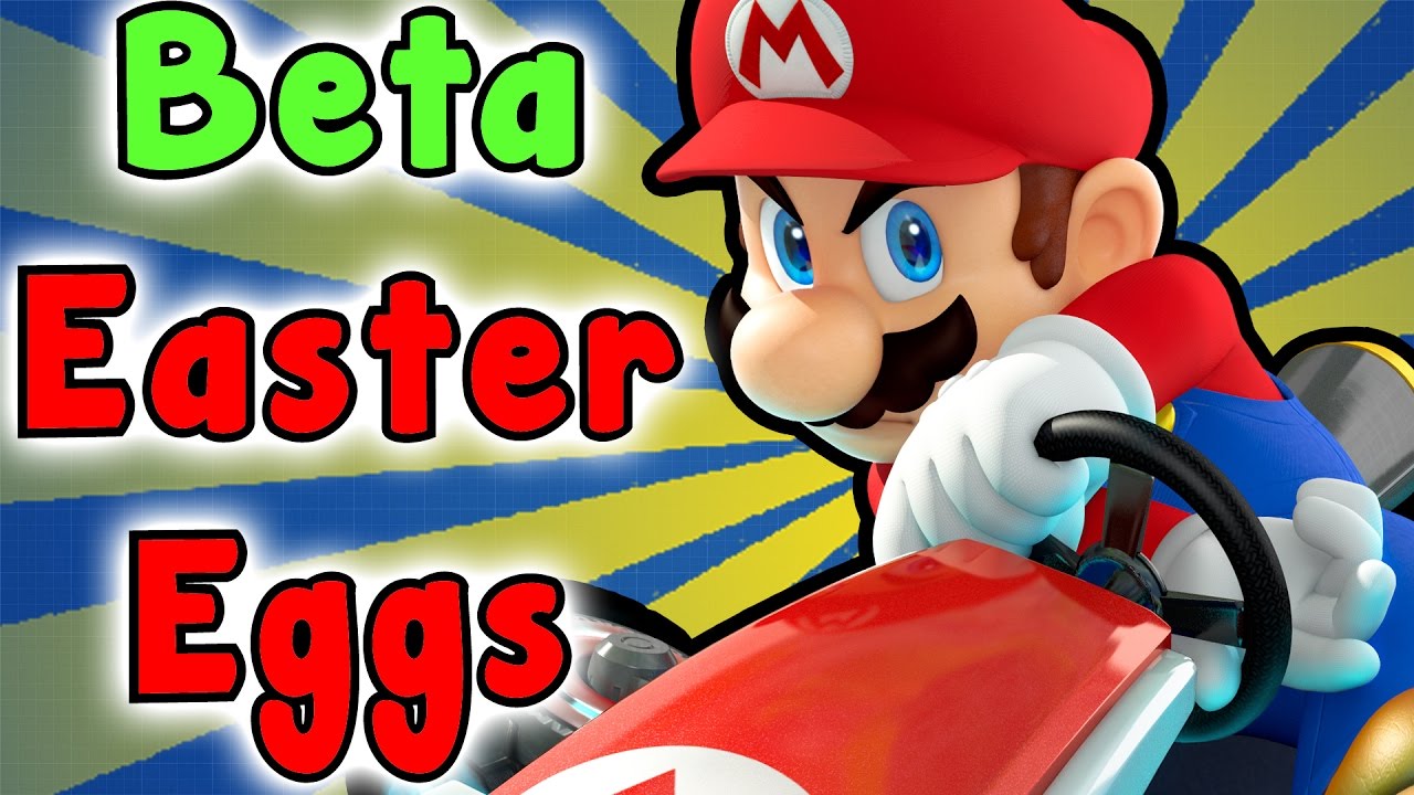 Mario Kart 8 - Beta SECRETS And EASTER EGGS