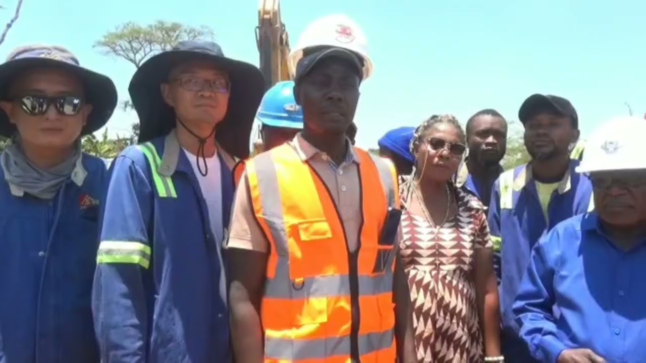 LANCEMENT OFFICIEL DE TRAVAUX DE CONSTRUCTION DU PONT DE LUKANGABA MASHIMU 
