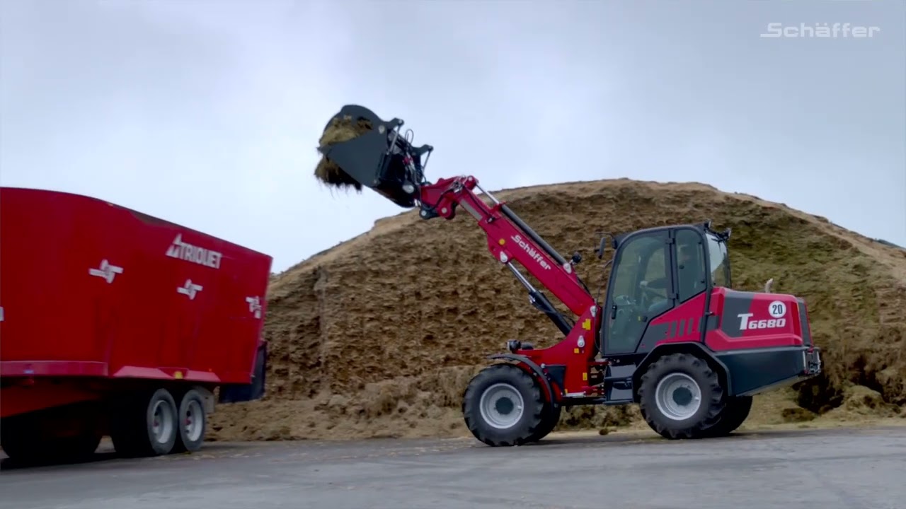 Schäffer Teleradlader 6680 T