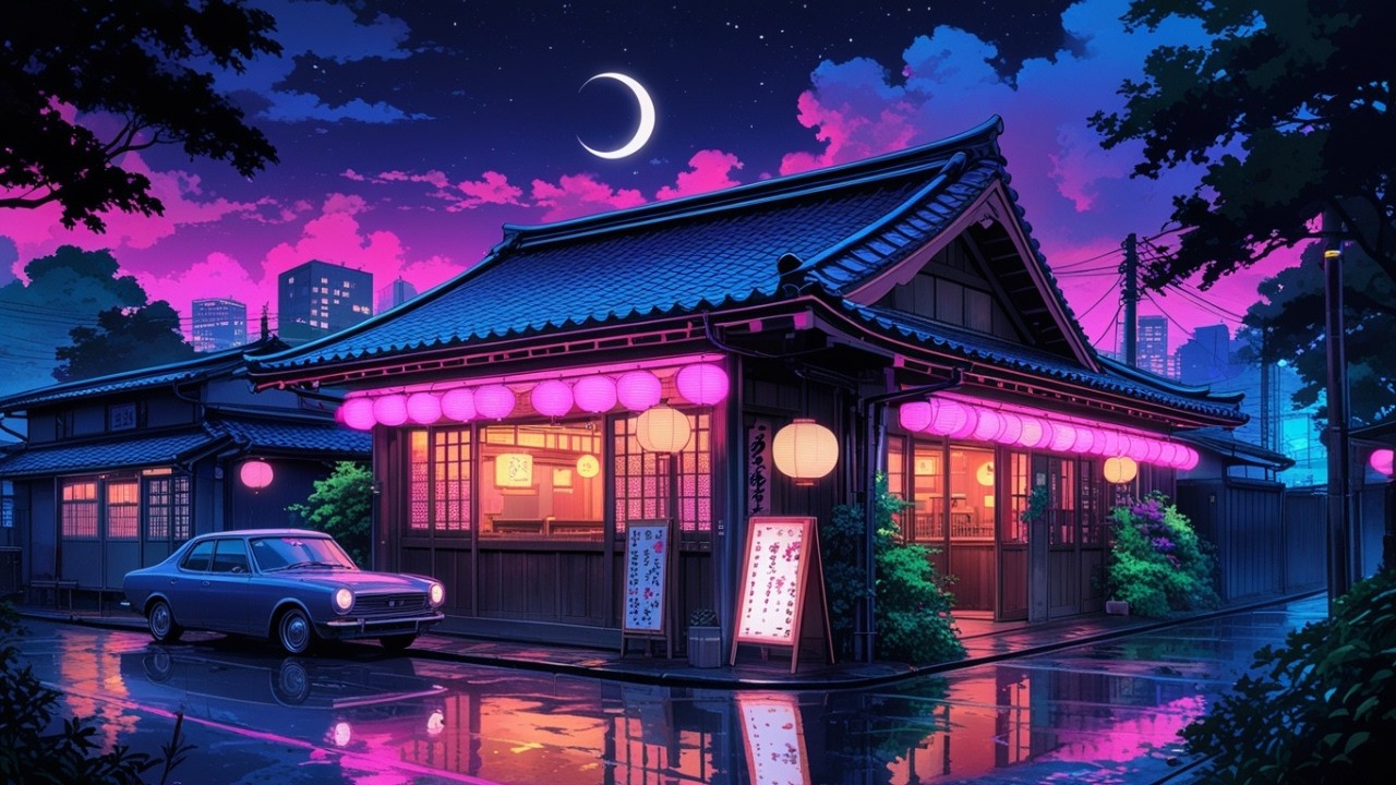 Tokyo After Midnight Sleep Lofi 🌧️🌙 Slow Chill Beats for Insomnia Relief & Deep Rest