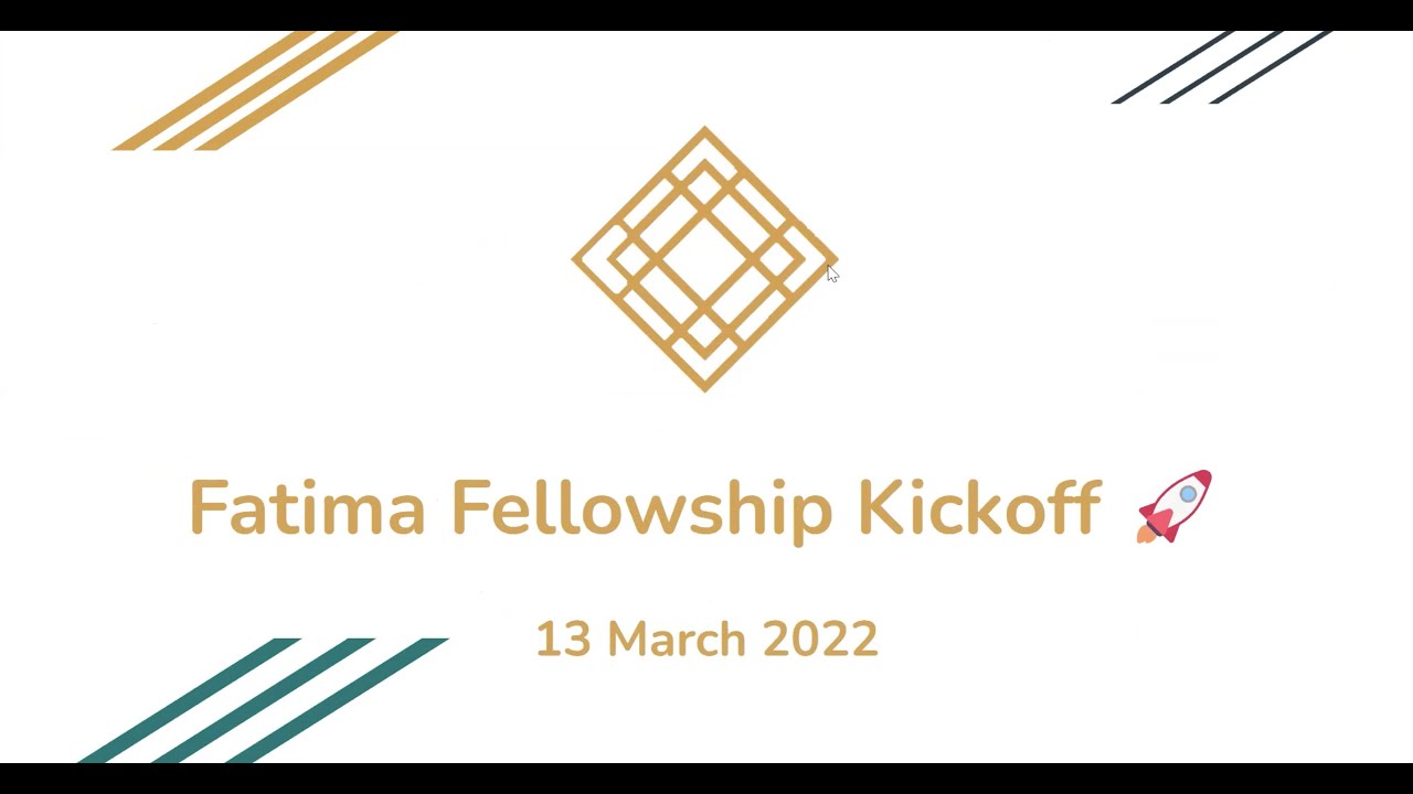 Fatima Fellowship Kickoff 2022