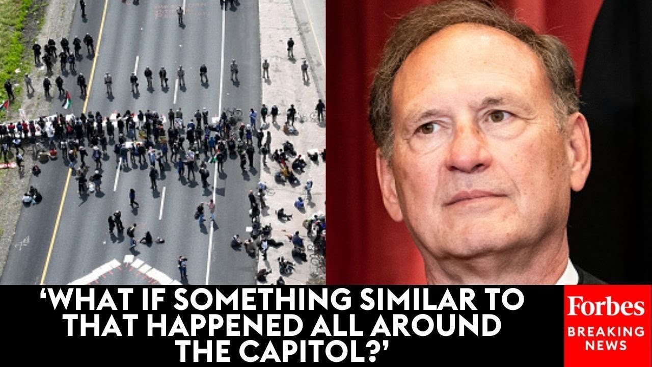 Alito Invokes Pro-Palestinian Golden Gate Bridge Protest During Case About January 6 Charges