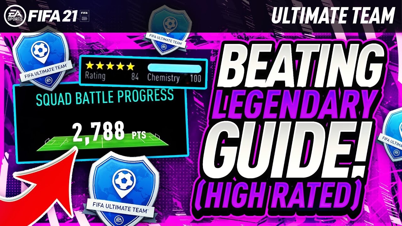 FIFA 21- SQUAD BATTLES, HOW TO BEAT *(High Rated)* LEGENDARY? TIPS & TRICKS!!!