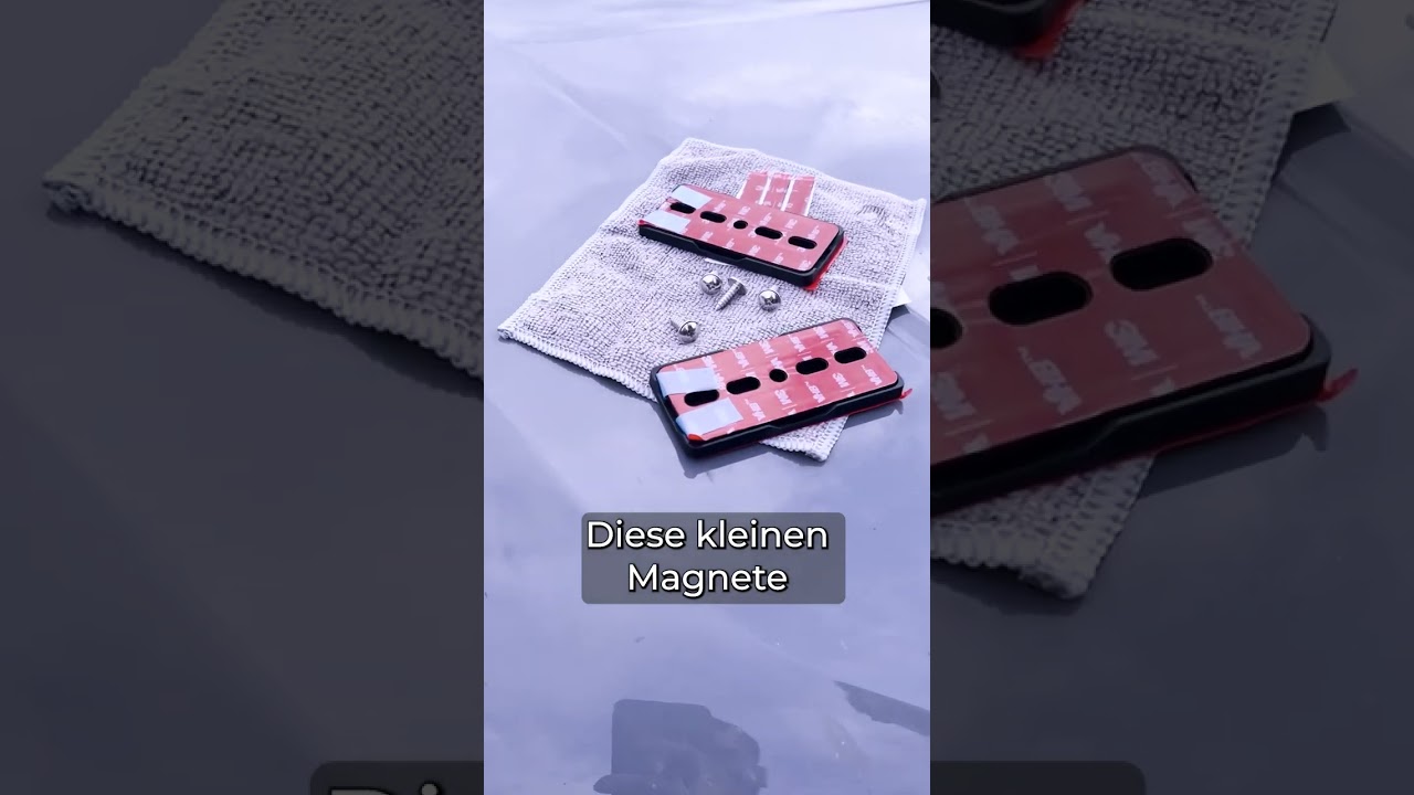 Verpasse deinem Auto den ultimativen Look mit dem Platheholder Premium Magnet-Kennzeichenhalter! 🚘